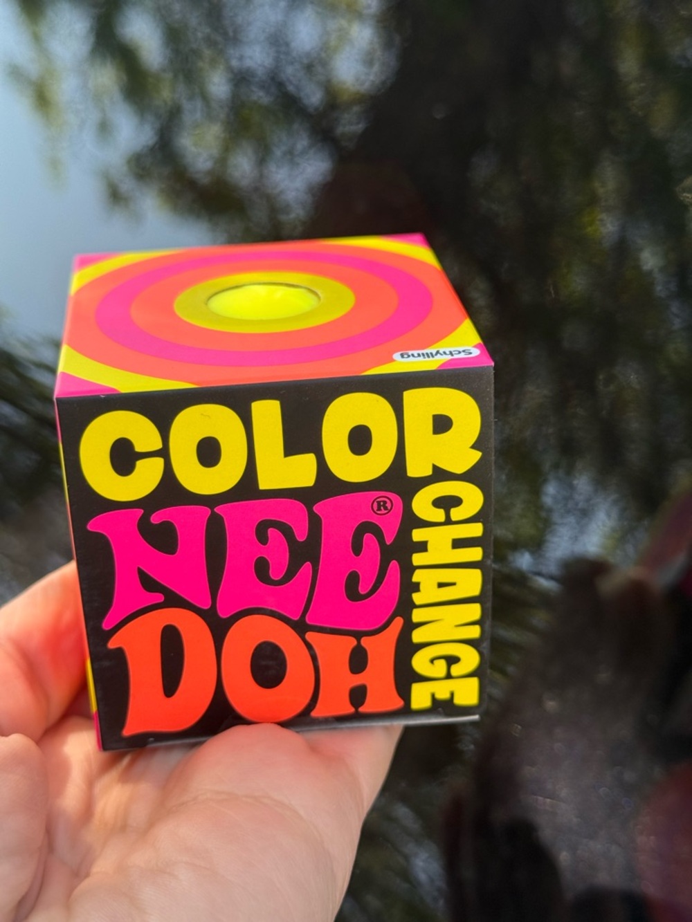 Color NEE DOH Change Kids Toy - Yellow. New